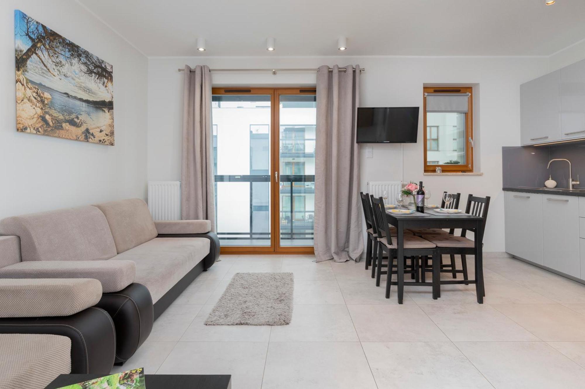 Apartament Z Widokiem Na Morze Obok Parku Millenium W Gdansku By Noclegi Renters Zewnętrze zdjęcie
